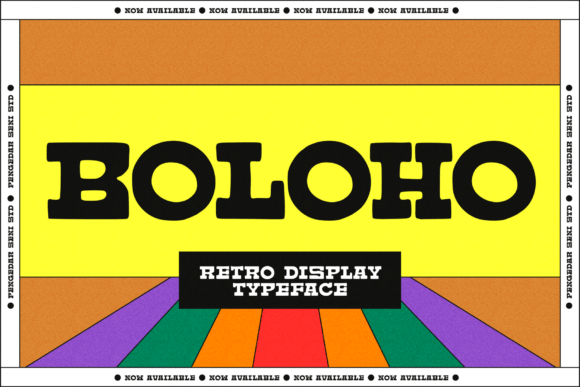 Boost Your Brand with Boloho: A Bold, Vintage Font