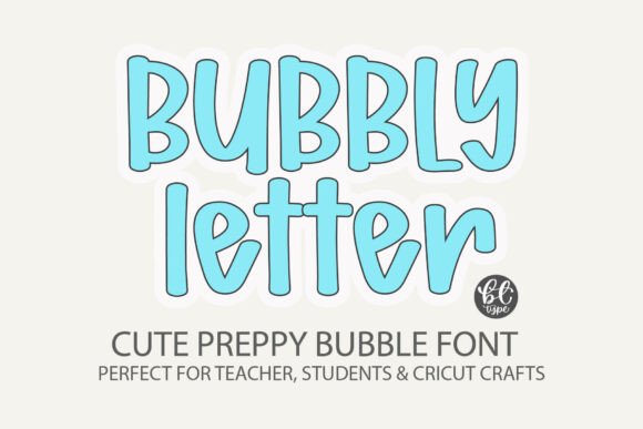 Bubbly Letter: A Playful Display Font for Web Design