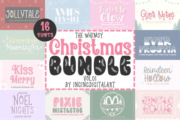 Cheerful Christmas Fonts for Creative Web Design