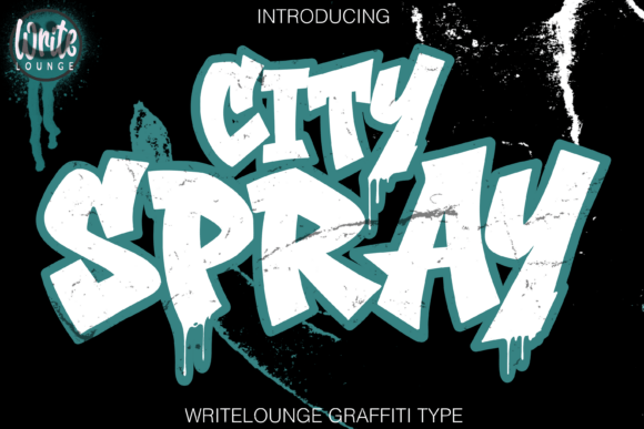 City Spray: A Bold Graffiti Font for Dynamic Branding