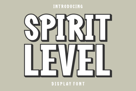 Discover Spirit Level: A Versatile Typeface for Modern Web Design