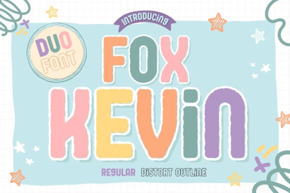 Discover the Playful Charm of Fox Kevin Font