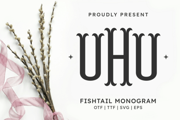 Enhance Your Brand with Fishtail Monogram Regular Font