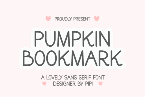 Enhance Your Brand with Pumpkin Bookmark Font