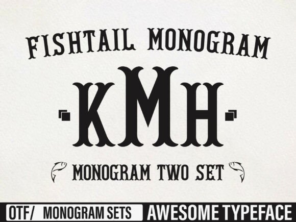 Enhance Your Web Design with Fishtail Monogram Font