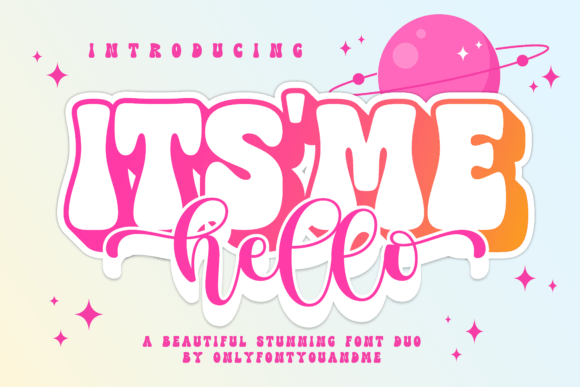 Itsmehello Regular: A Font Duo for Editorial Elegance