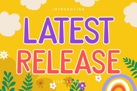 Latest Release: A Bold New Display Font