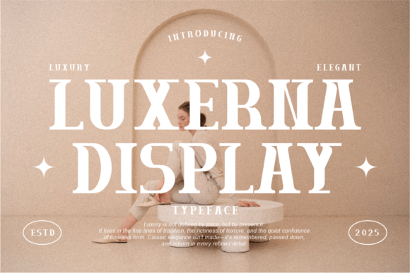 Luxerna Display: The Perfect Font for Modern Marketers