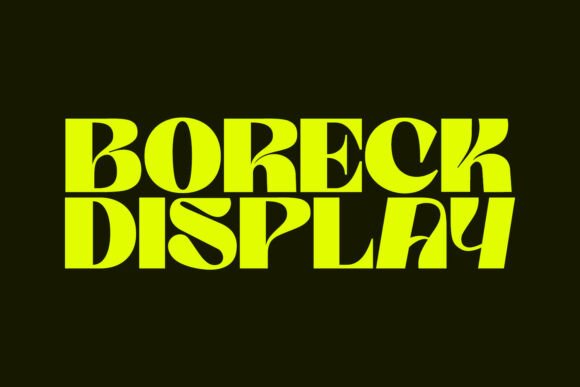 Maximize Impact with Boreck Display: A Marketer's Font Choice