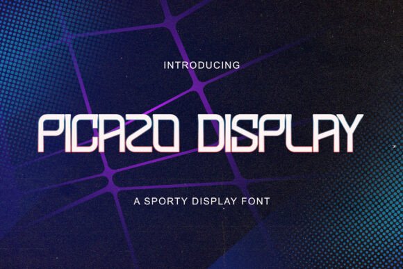 Picazo Display: A Bold Typeface for Dynamic Editorial Design