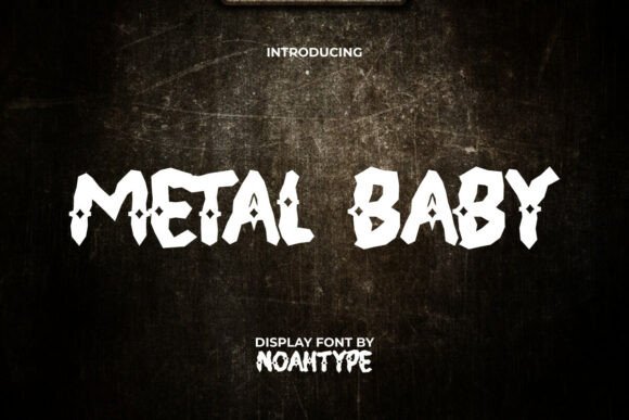 Transform Your Brand with Metal Baby: A Unique Display Font