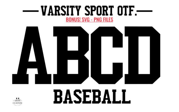 Varsity Sport Army: A Premium Font for Editorial Impact