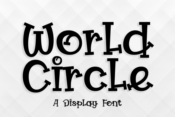 World Circle: A Captivating Display Font for Creative Web Design